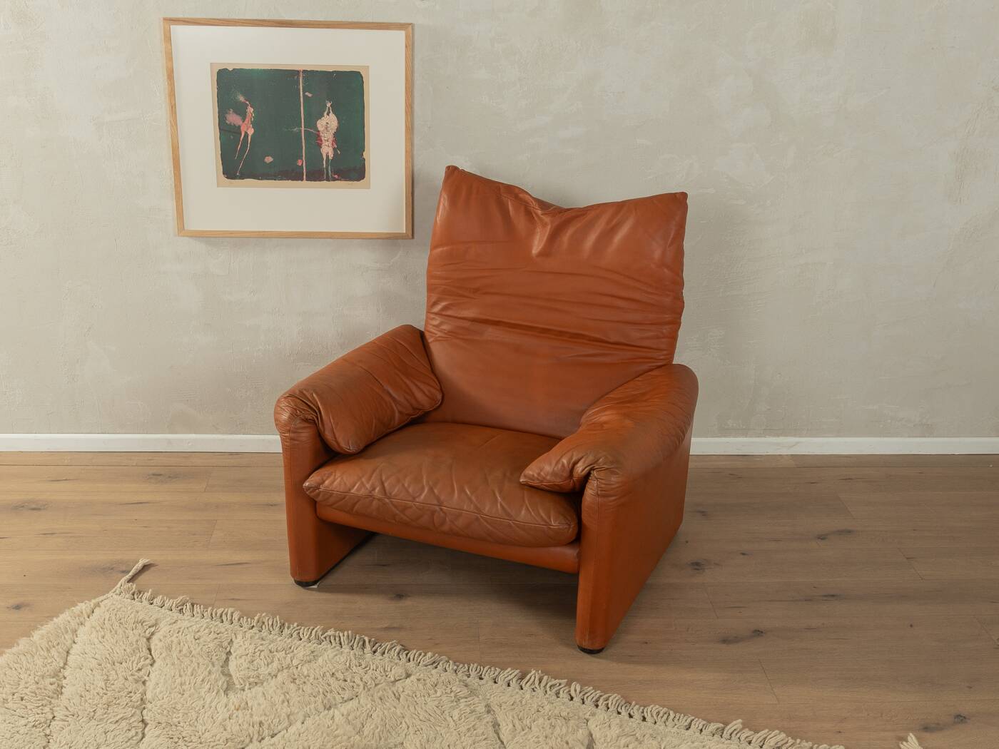 Fauteuil "675 MARALUNGA", Vico Magistretti, Cassina