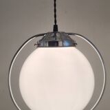 Opaline globe pendant