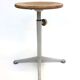 Vintage stool work tabouret by Friso Kramer Ahrend de Cirkel