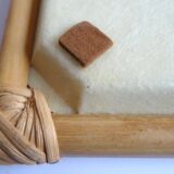Camaieu fiberglass bamboo tray