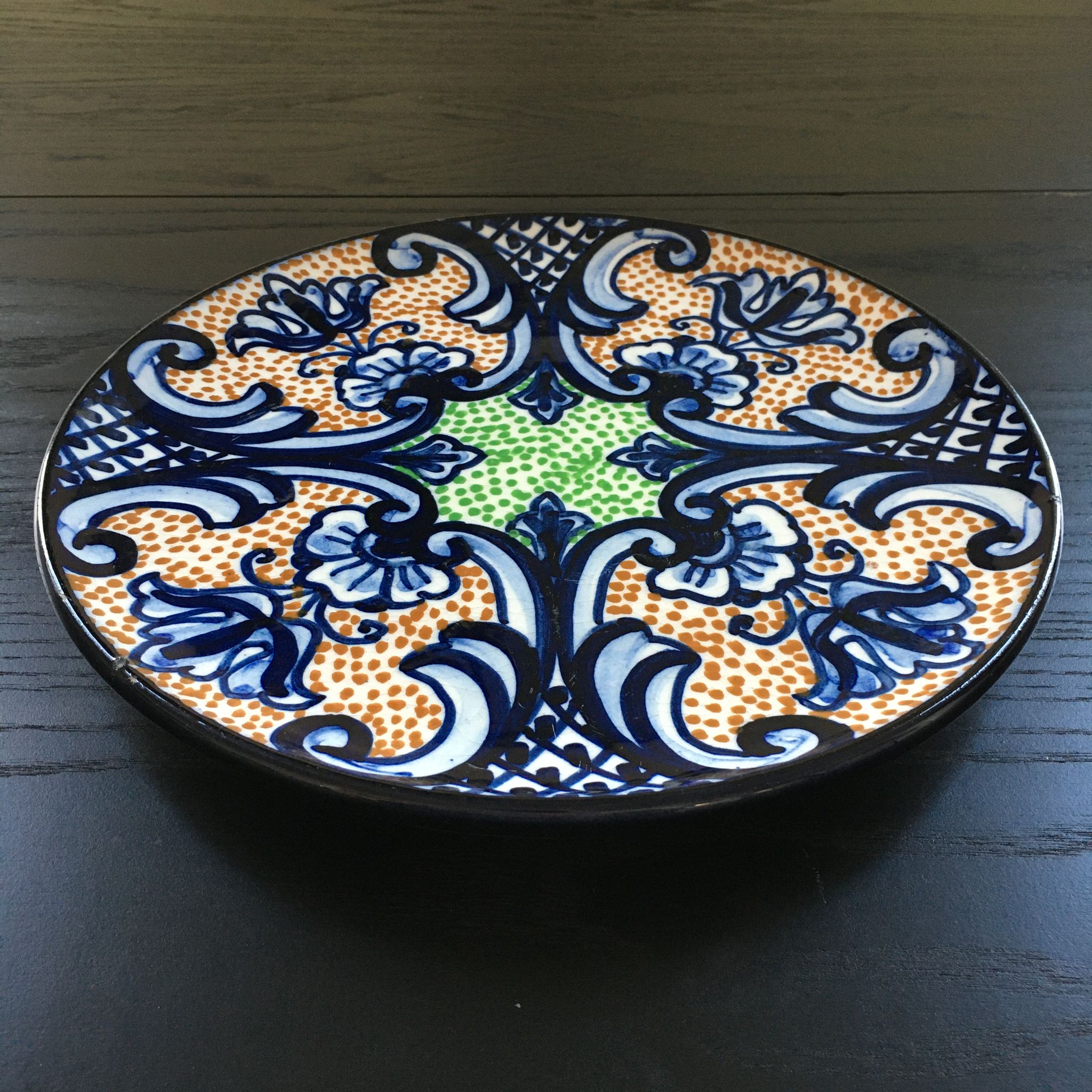 Plat décor azuléjos