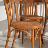 Anciennes chaises de bistro Thonet (c.1920). Ensemble de 6 pièces #4