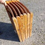 Set of 6 folding chairs