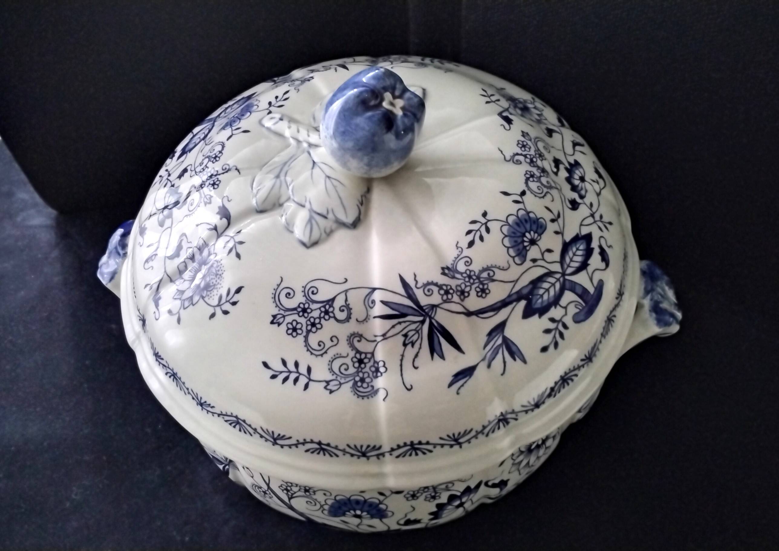 Lunéville Tradition Special Grand Feu earthenware soup tureen