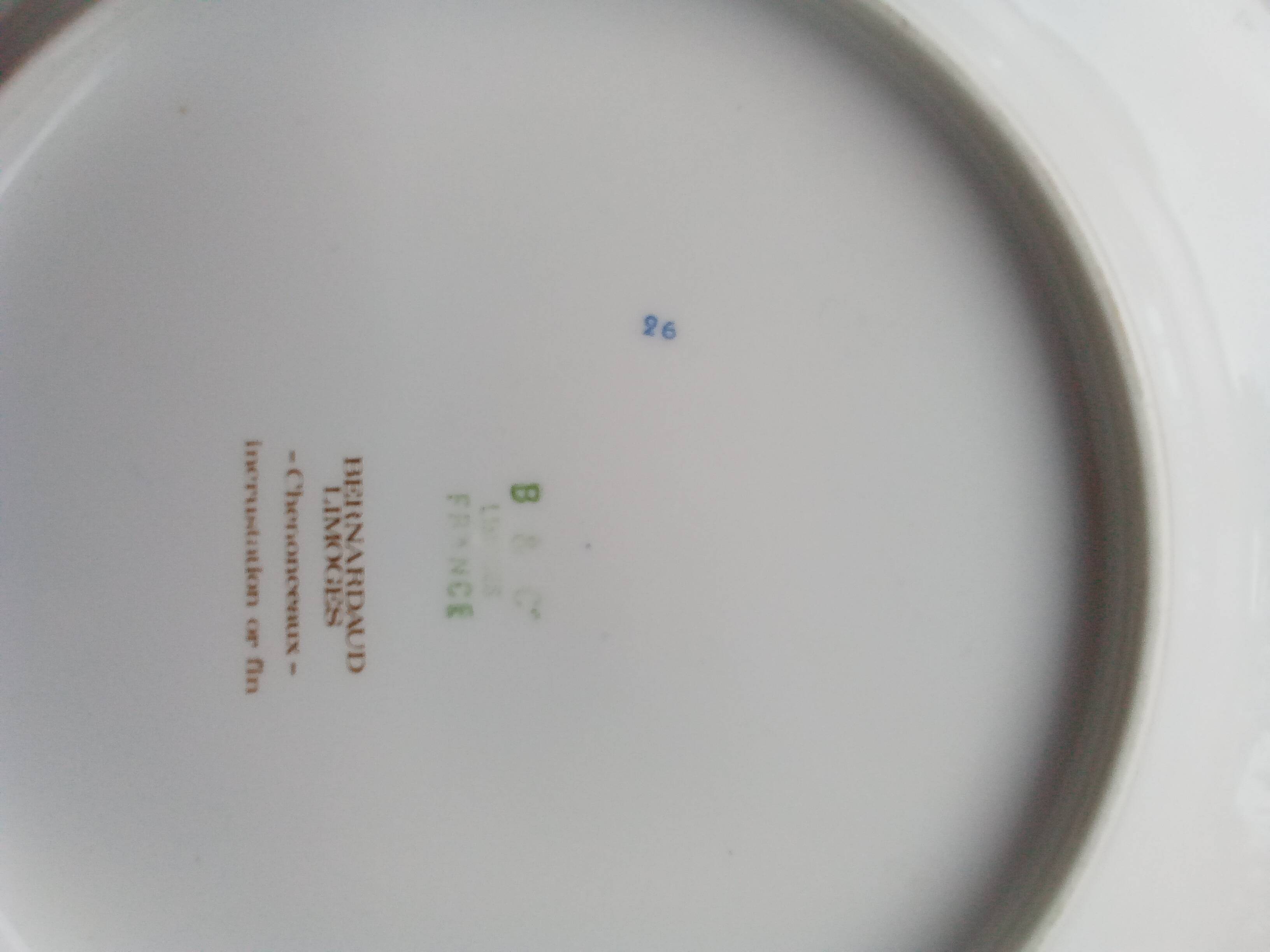 Set of Bokassa plates