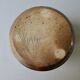 Enamelled sandstone pot cover by Alain Magne, the Borne