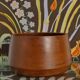 Mid-Century Modern Solid Teak Wood Bowl, Sweden