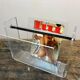 Roche & Bobois 80's vintage Plexiglas magazine rack