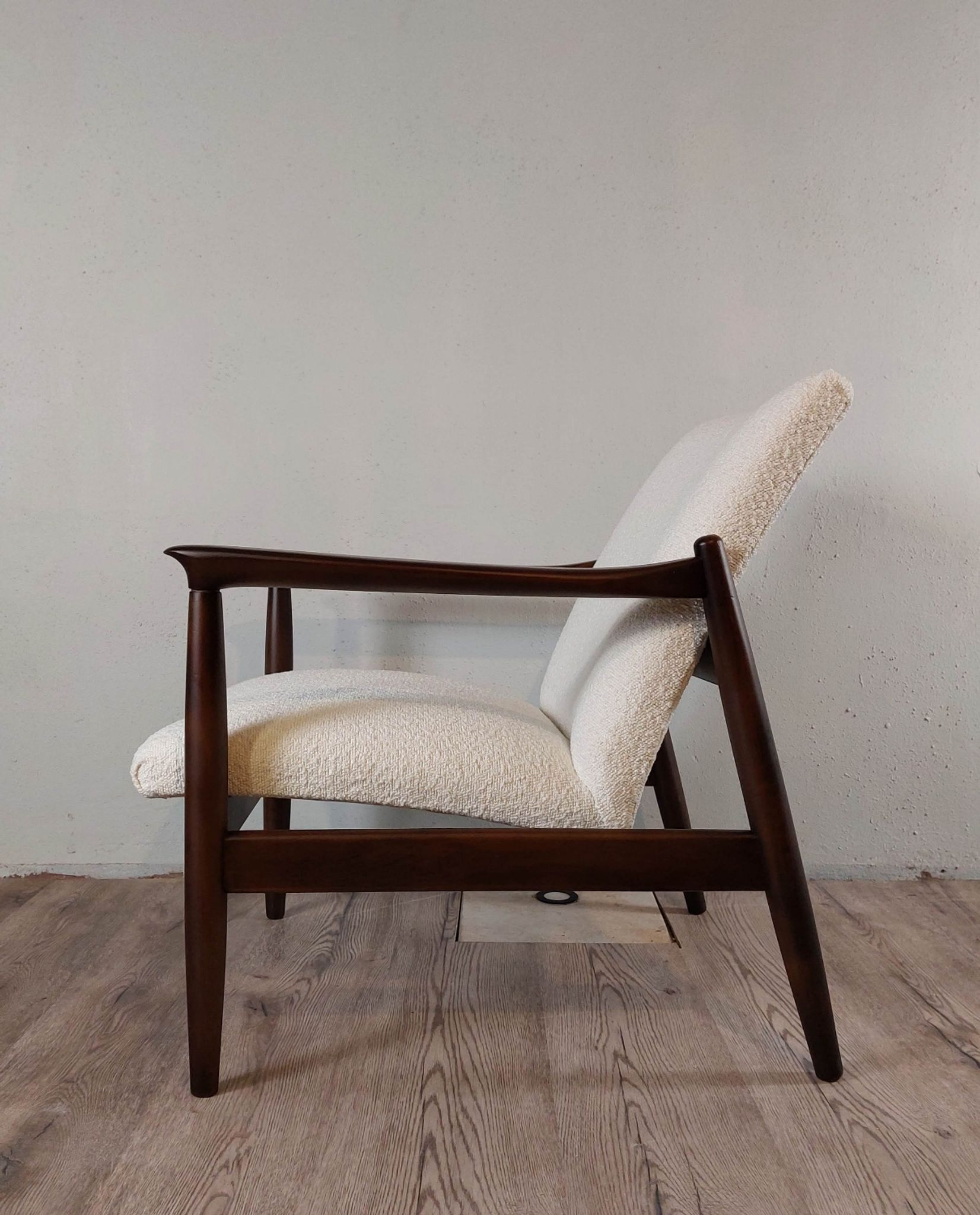 Pair of Armchairs Edmund Homa model GFM-64, Polish vintage 1970s