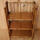 Foldable bamboo shelf