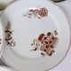 Lot de 6 assiettes plates vintage de Sarreguemines modèle Danois 210412