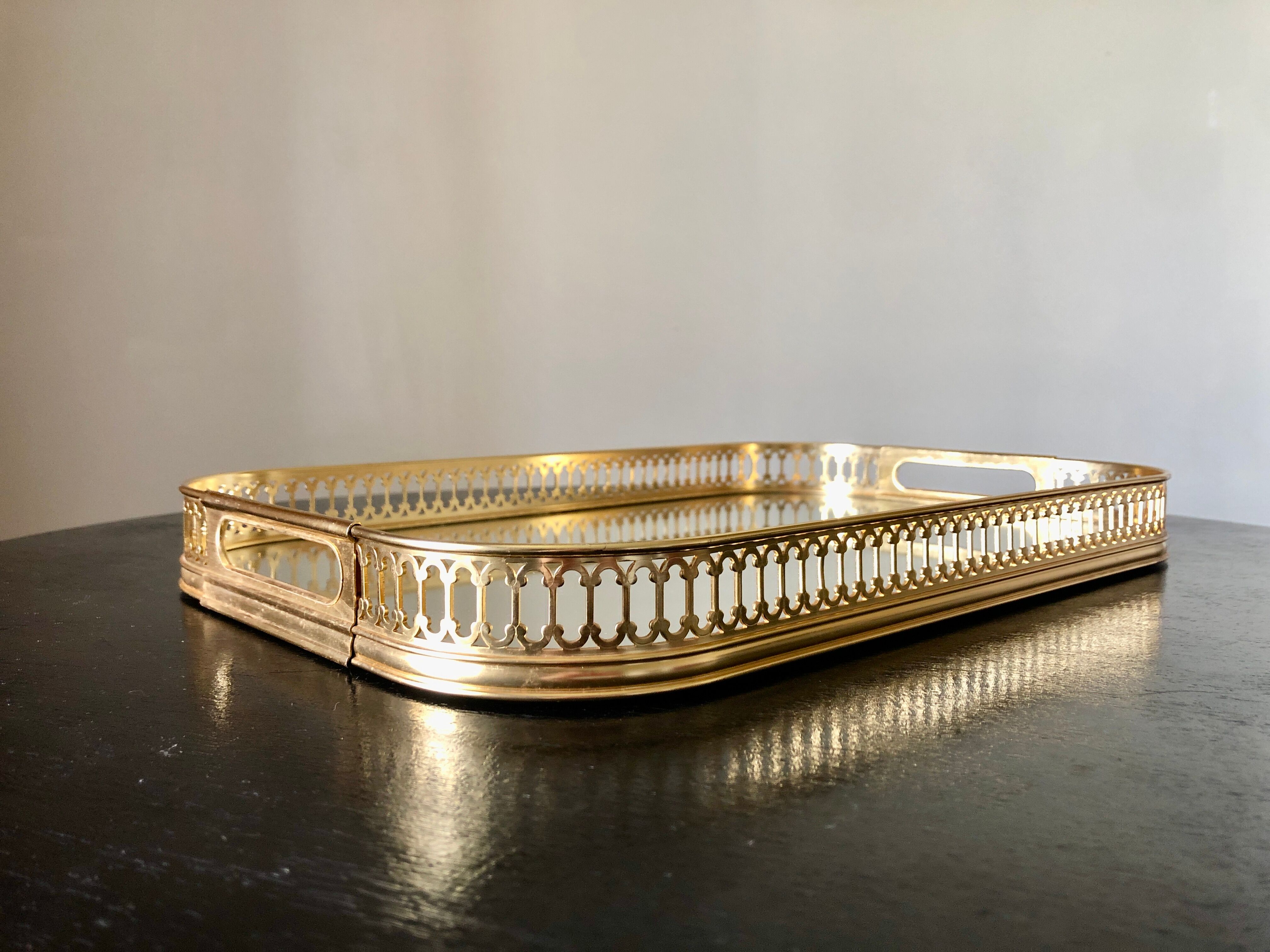 Golden mirror top MB Italy 1960