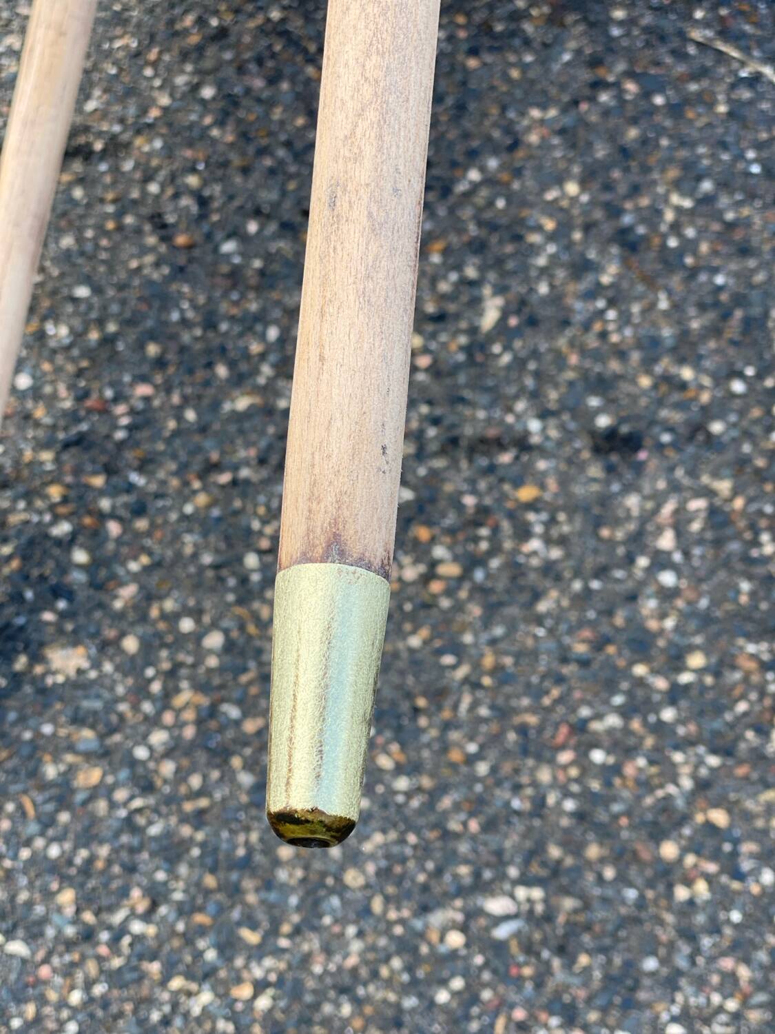 Scandinavian coffee table side table compass legs renovated in raw wood