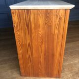 Sideboard seltz casaligne 3 drawers 2 doors granite casa