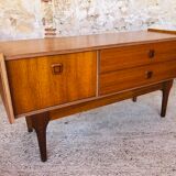 Teak bass row, Scandinavian style circa 60