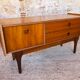 Teak bass row, Scandinavian style circa 60