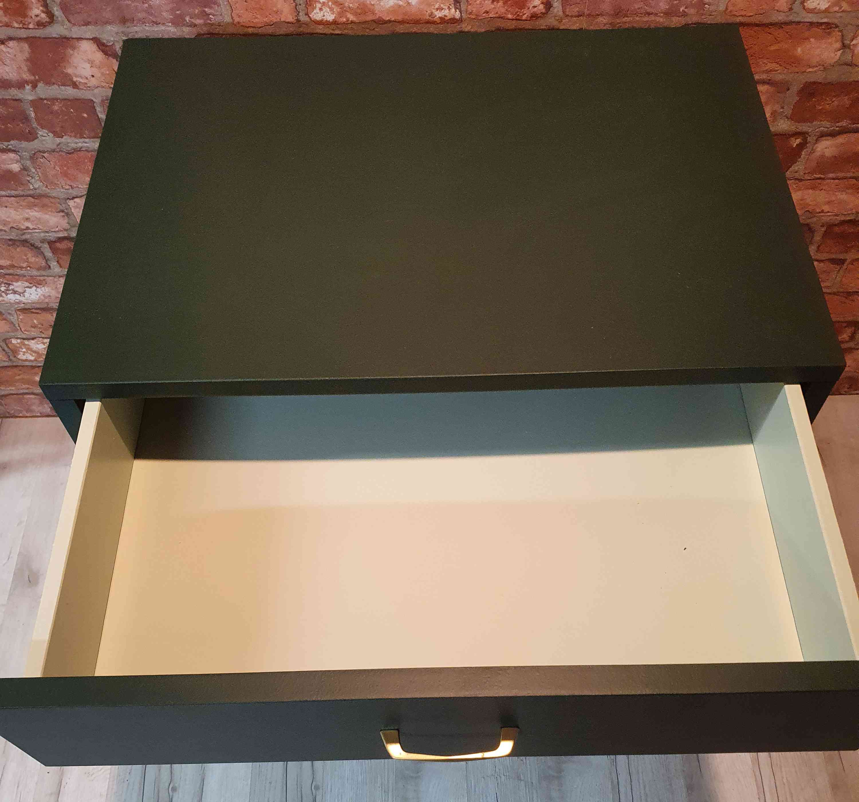 Chest of drawers 1960s renovated green