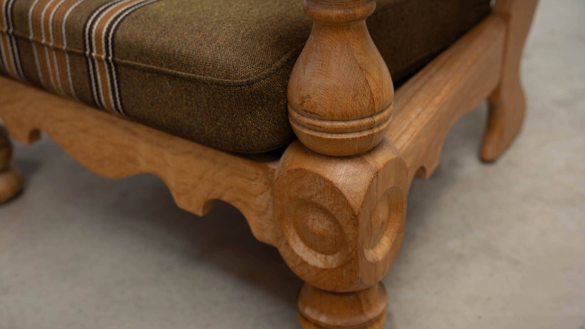 Danish Low Back Lounge Chair
