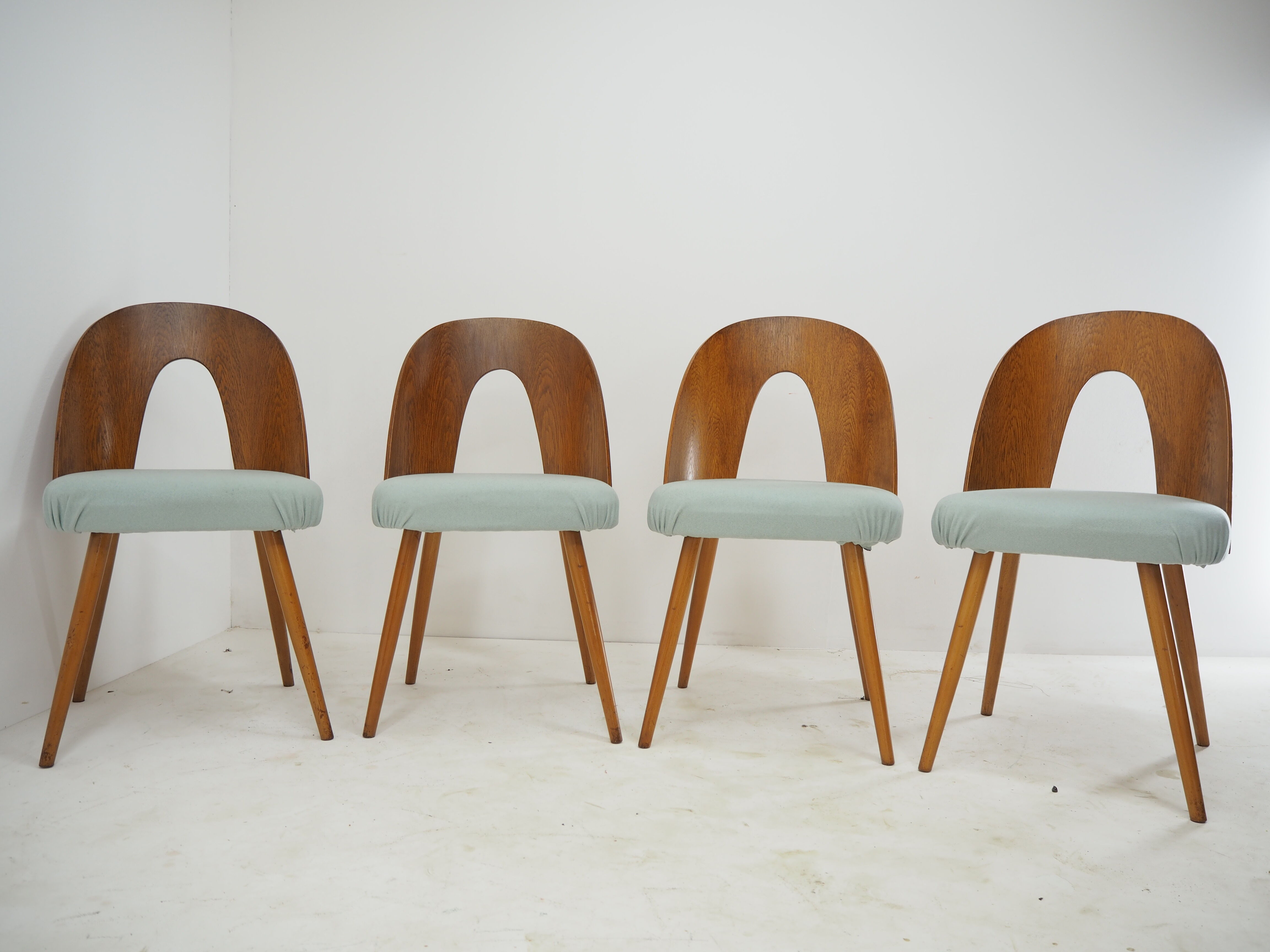 1960s Antonin Suman Dining Chairs , Set of 4