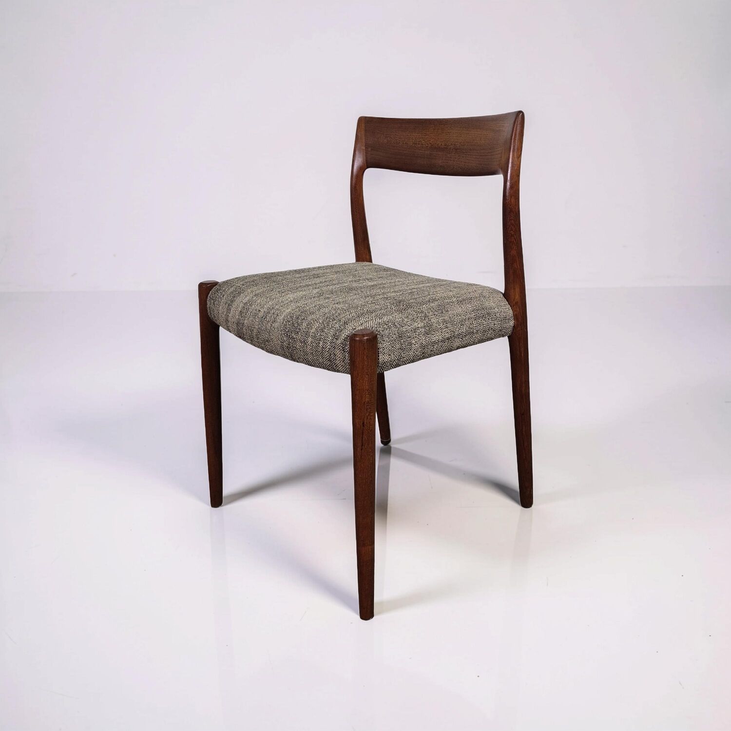 Danish modern dining set by N.O. Møller, Denmark 1960s