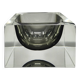 1960s Stunning grey ashtray or catchall by Flavio Poli for Seguso. Made in Italy