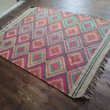 Handmade Indian Kilim 226x164cm