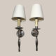 Duo d'appliques vintage