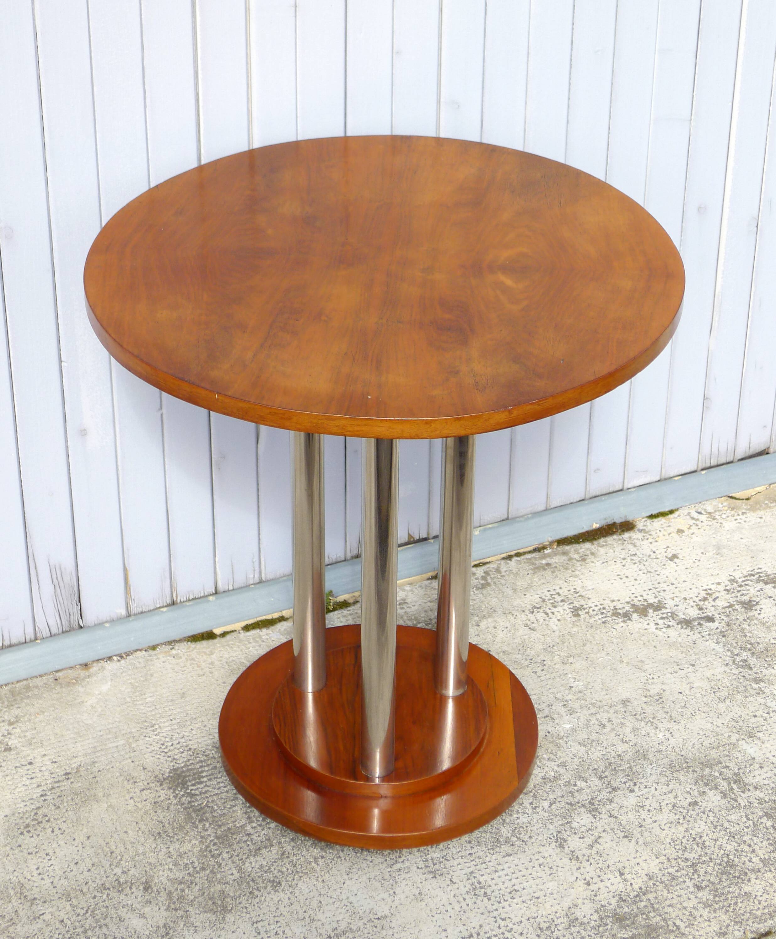 Art Deco pedestal table