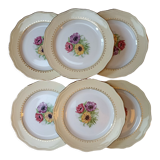 Assiettes plates L'amandinoise