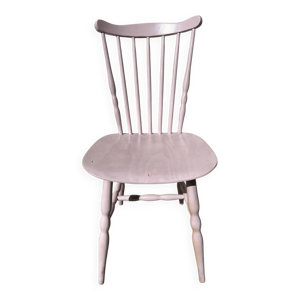 Chaise baumann rose pâle