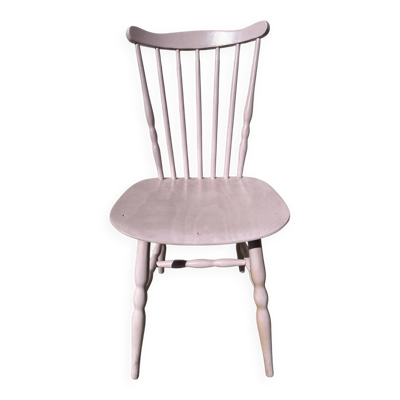 Chaise Baumann rose pâle