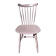 Chaise Baumann rose pâle