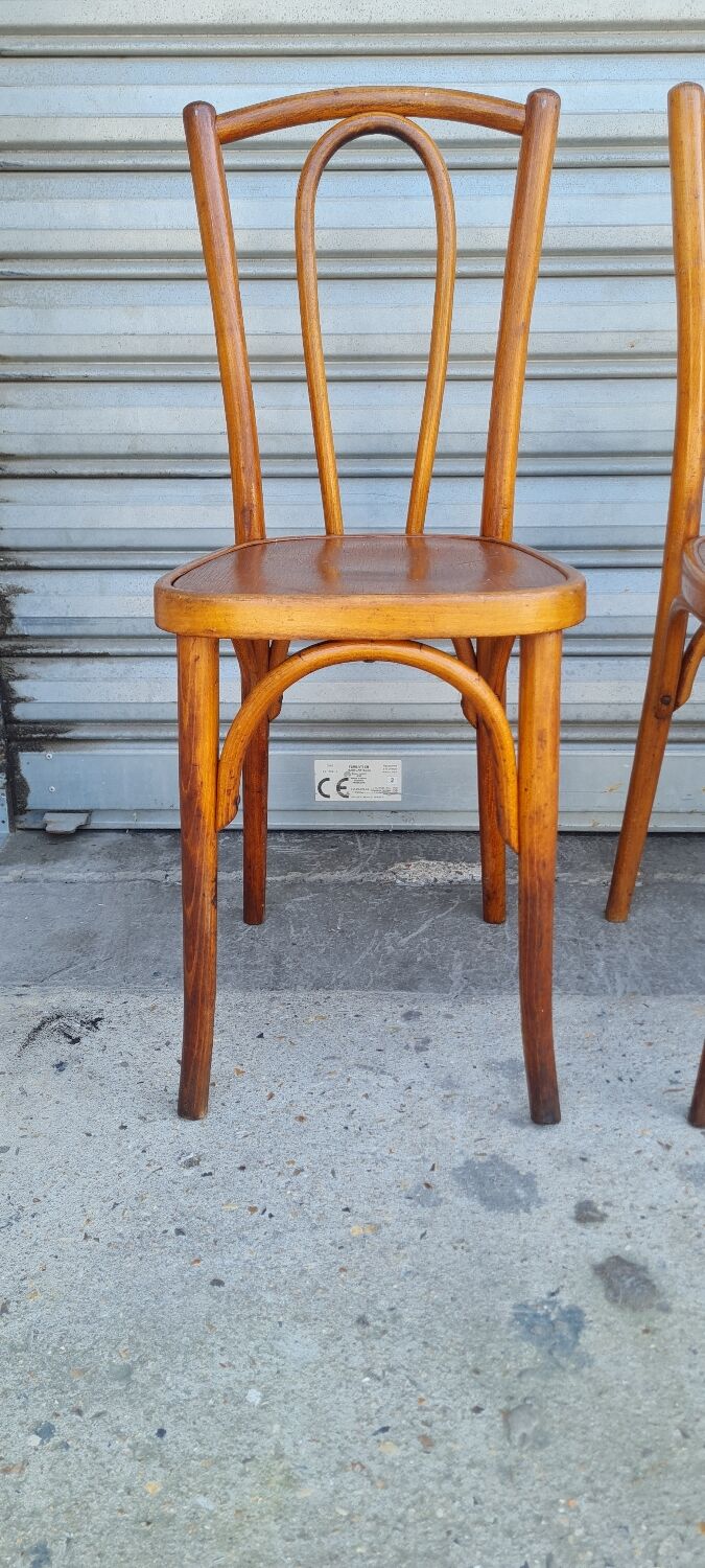 Set of four fischel bistro chairs