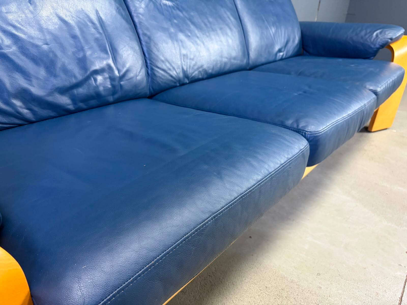 Vintage Pegasus 3 seater reclining sofa by Ekornes, Norway, 1990s