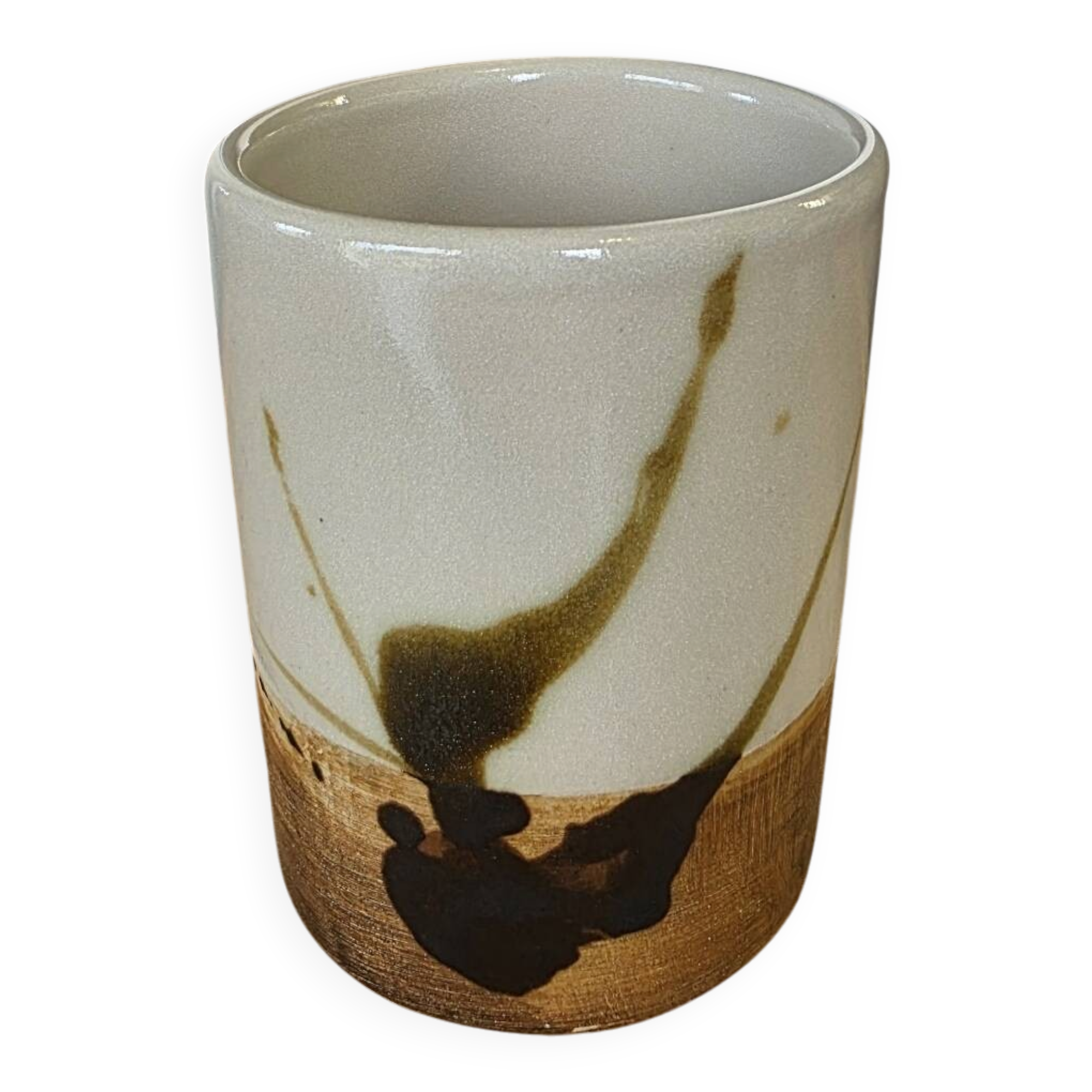 Handcrafted ceramic pot – Poterie de la Colombe (Madeleine Brault)