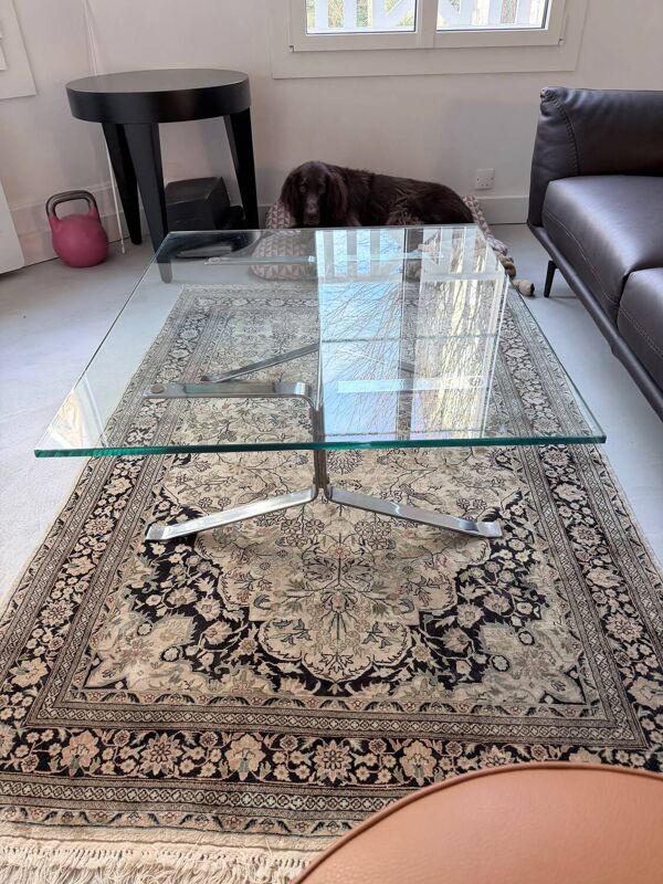 Table basse verre trempé