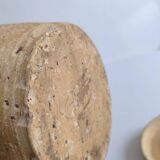Pottery, old stoneware salt cellar