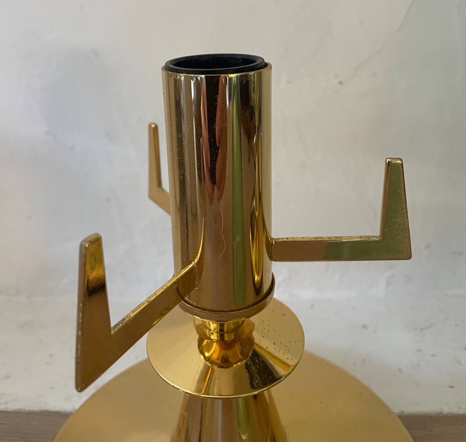 Pair of vintage Italian F.Fabbian bedside lamps