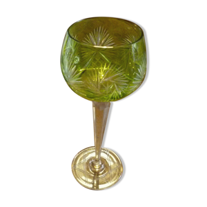 ancien verre en cristal
