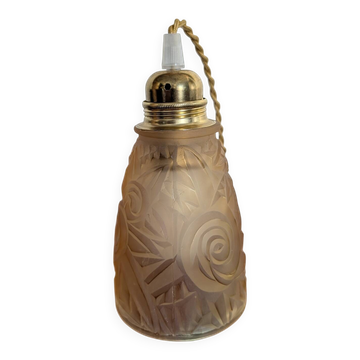 Art Nouveau glass paste lampshade – circa 1910-1925