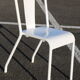 4 Tolix chairs by designer Xavier Pauchard model T37 1950