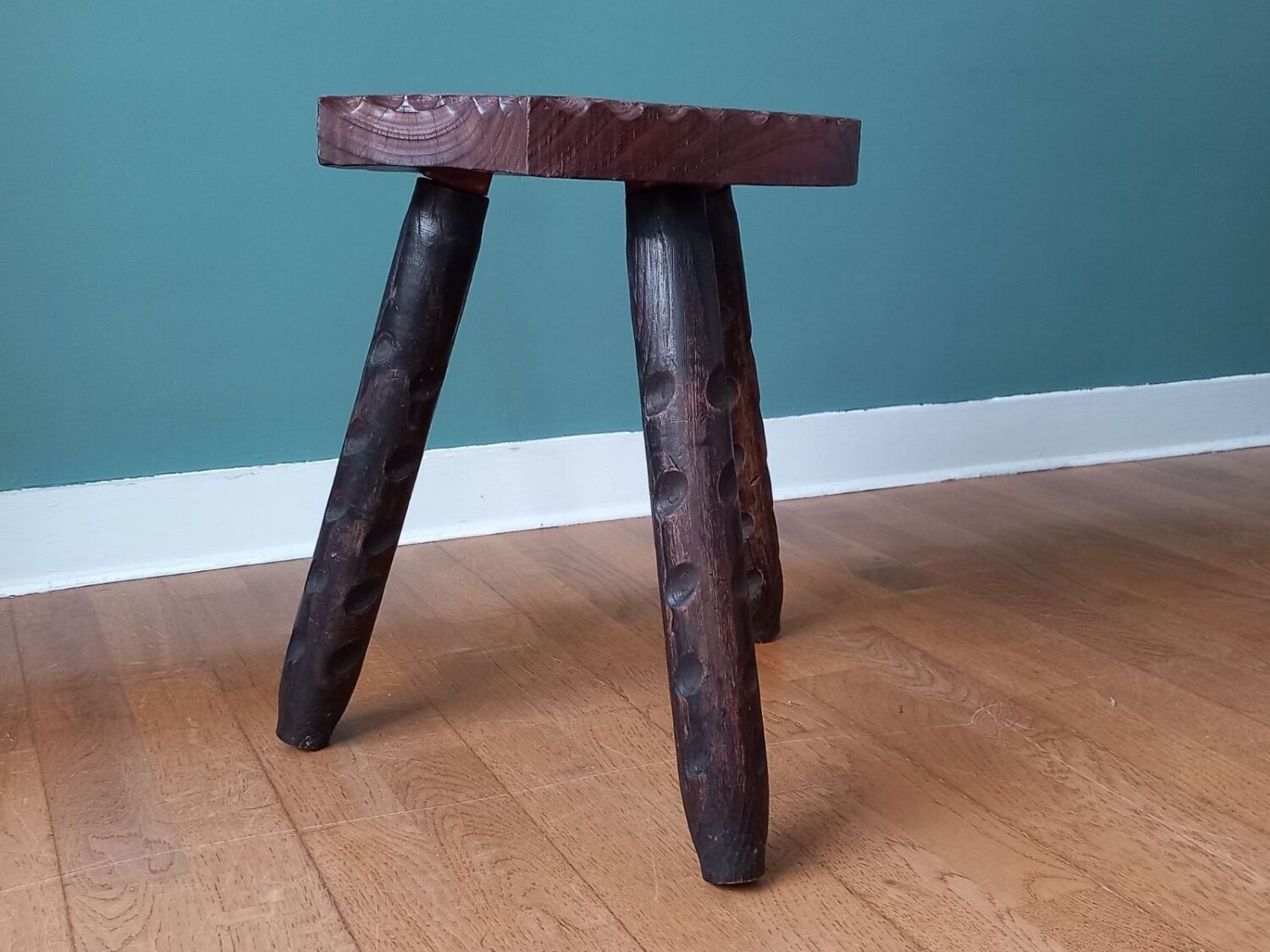 Pair of brutalist tripods