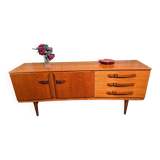 Enfilade vintage rétro vintage en teck par Beautility 1960