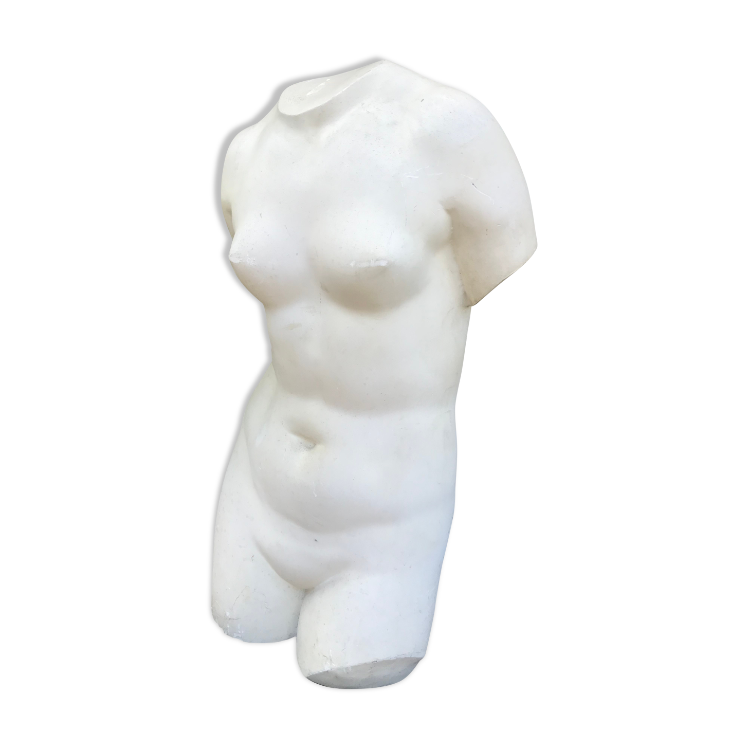 Plaster bust