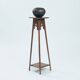 Plant Stand in Oak Art Nouveau, Complex Woodwork, 1920s