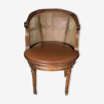 Louis XV style office swivel chair - Atelier d'Art Mailfert-Amos