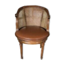 fauteuil tournant de bureau de style Louis XV - Atelier d'Art Mailfert-Amos