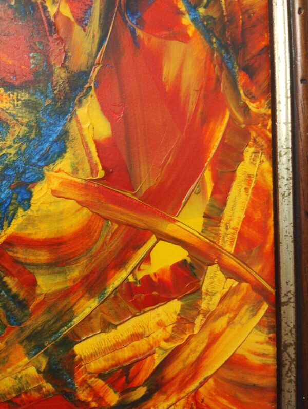 Petite peinture abstraite