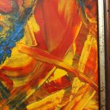 Small abstract painting