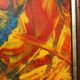 Small abstract painting